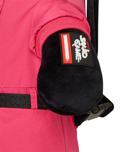SQUID GAME COLLAB PINK SOLDIERS BEAR BACKPACK | Sprayground Signature