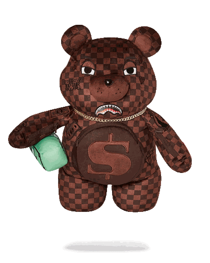LENTICULAR EFFECTS MONEYBEAR TEDDYBEAR BACKPACK | Sprayground Great Value
