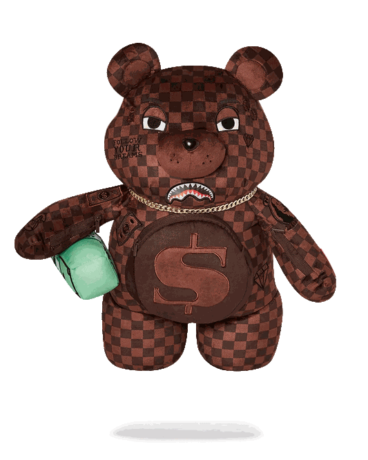 LENTICULAR EFFECTS MONEYBEAR TEDDYBEAR BACKPACK | Sprayground Great Value