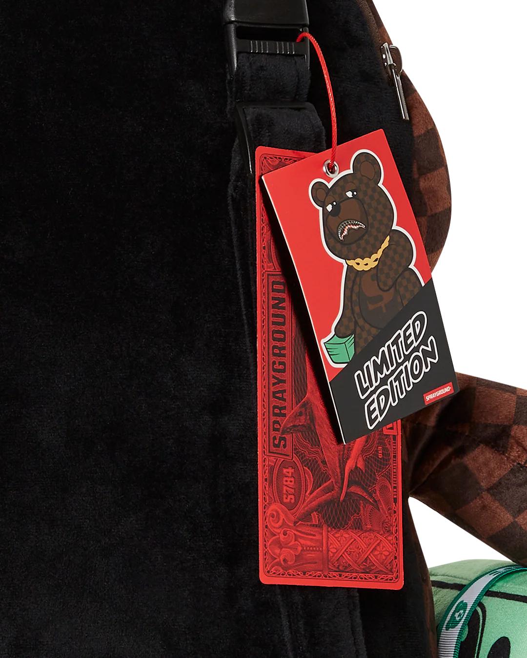 LENTICULAR EFFECTS MONEYBEAR TEDDYBEAR BACKPACK | Sprayground Great Value