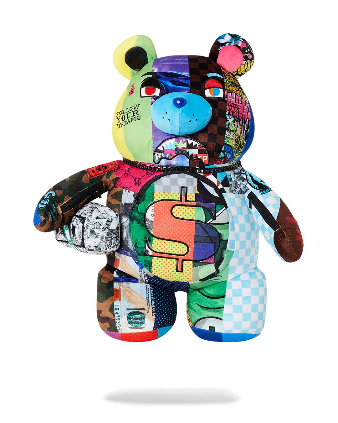 SHARK MASTERPIECES MONEYBEAR TEDDYBEAR BACKPACK | Sprayground Popular