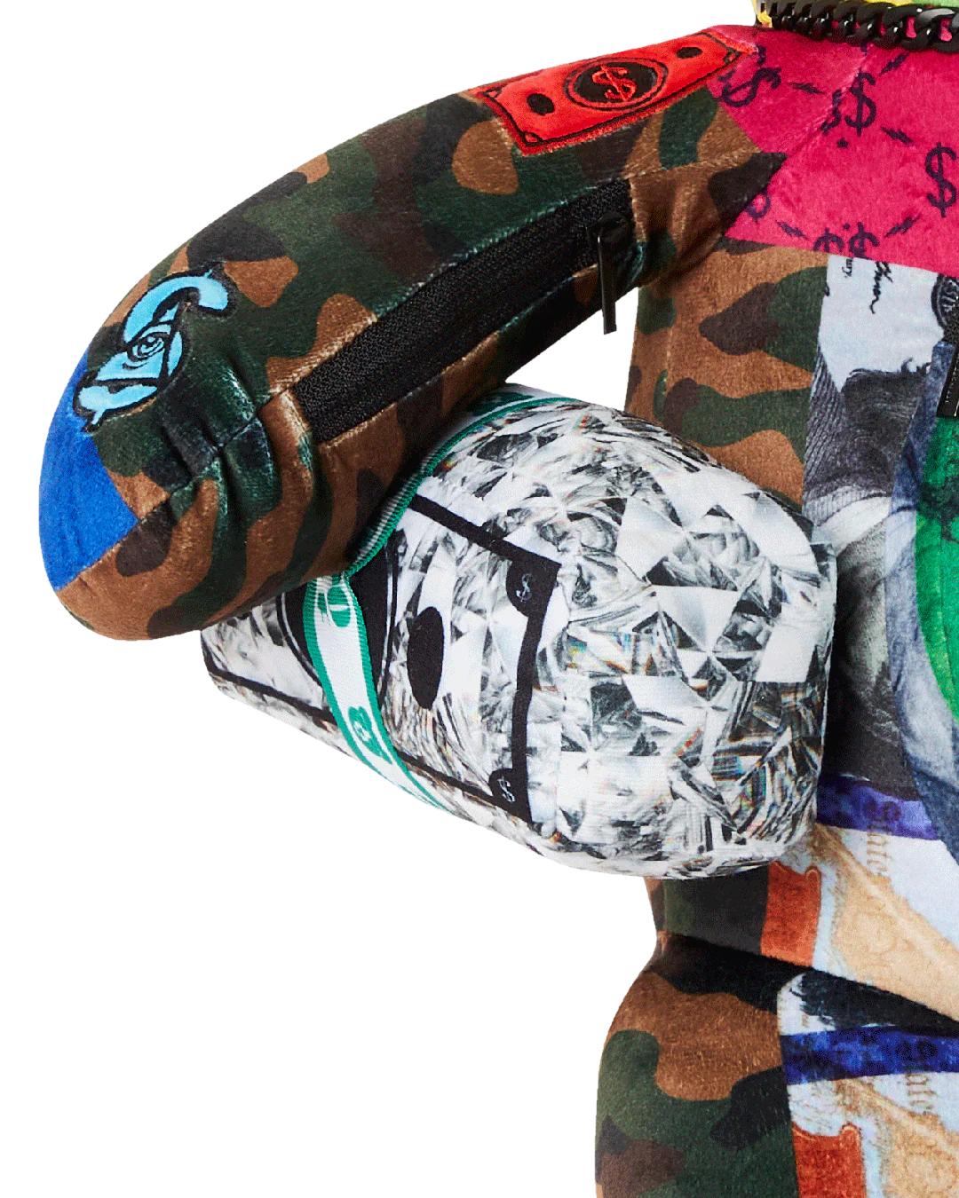 SHARK MASTERPIECES MONEYBEAR TEDDYBEAR BACKPACK | Sprayground Popular