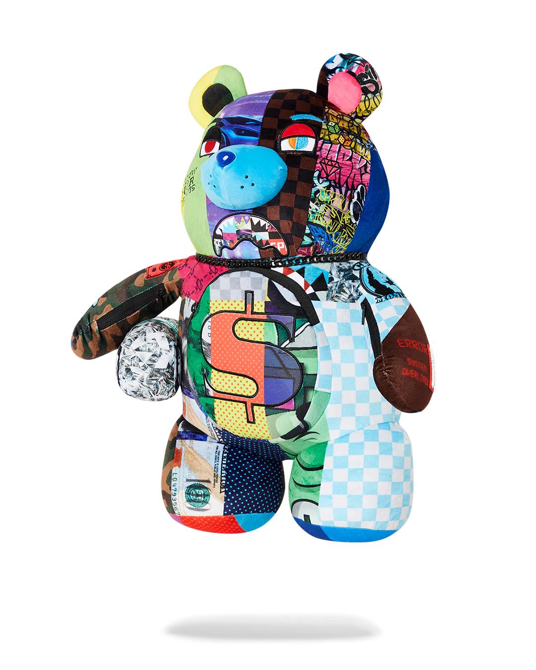 SHARK MASTERPIECES MONEYBEAR TEDDYBEAR BACKPACK | Sprayground Popular