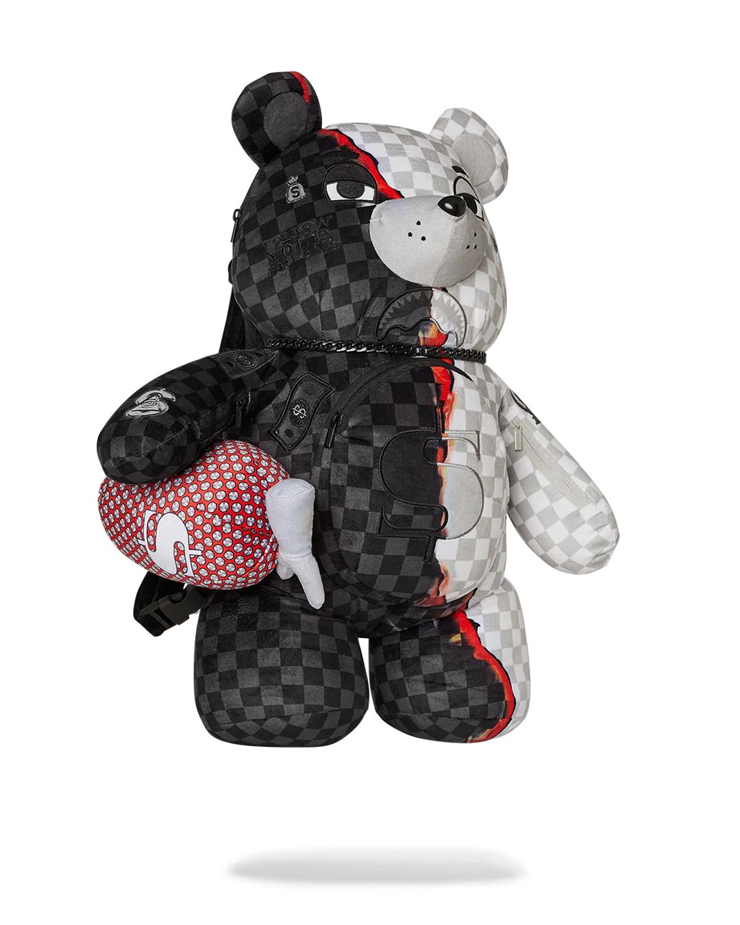RING OF FIRE MONEYBEAR TEDDYBEAR BACKPACK | Sprayground Trending