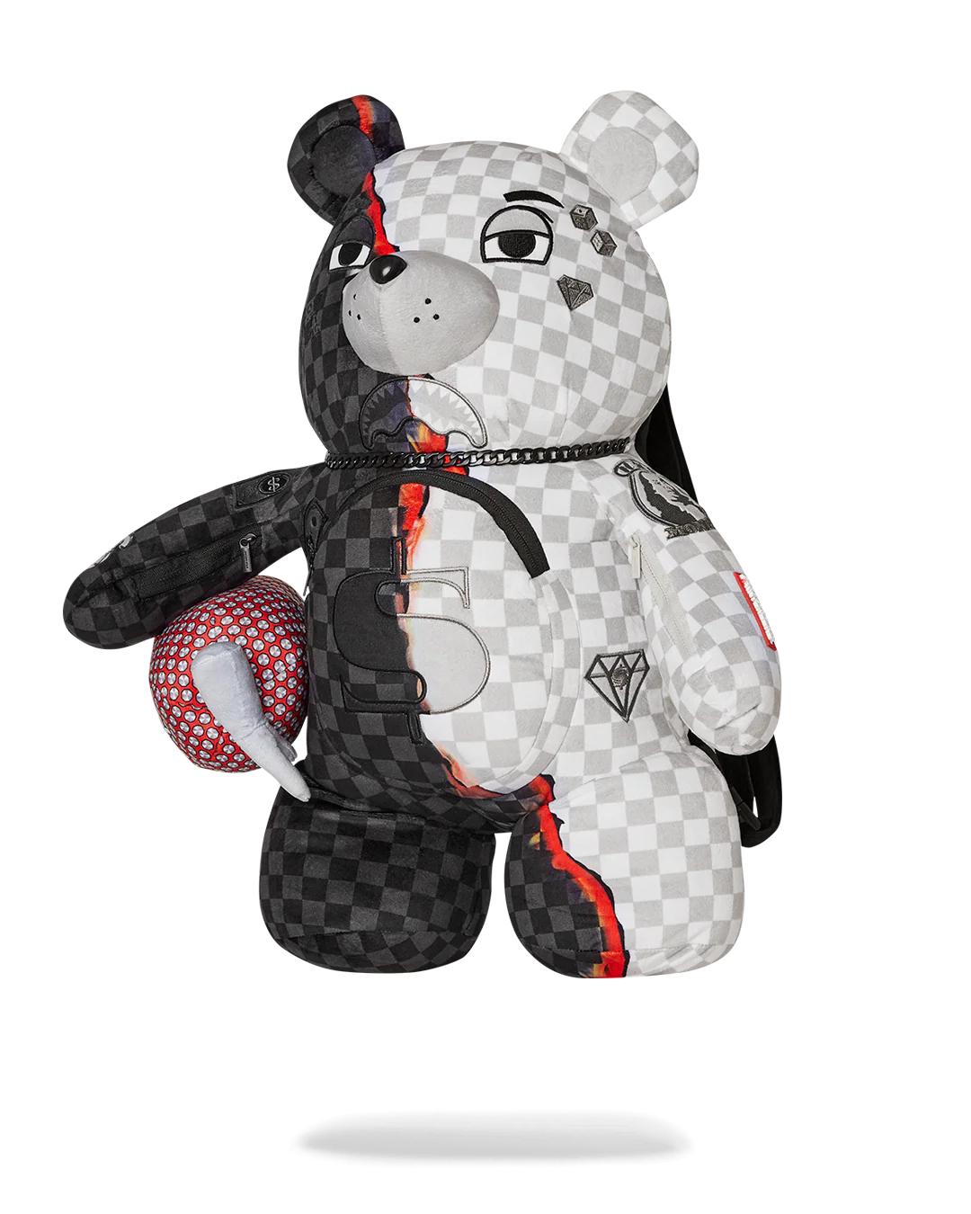 RING OF FIRE MONEYBEAR TEDDYBEAR BACKPACK | Sprayground Trending