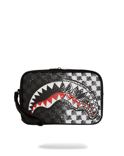 SCRIBBLE DRIBBLE CHECK TOILETRY BRICK | Sprayground Featured