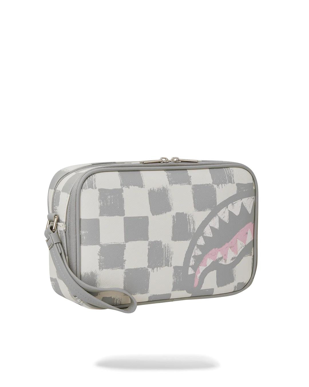 VANQUISH CREAM TOILETRY BAG | Sprayground Signature