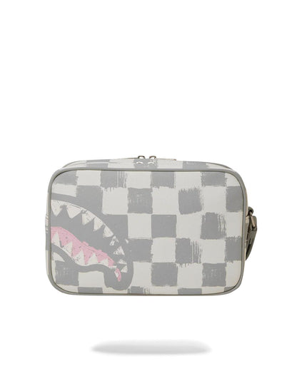 VANQUISH CREAM TOILETRY BAG | Sprayground Signature