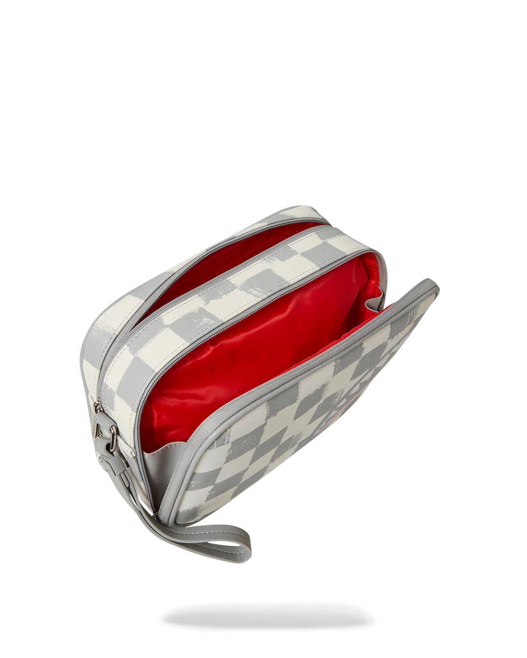 VANQUISH CREAM TOILETRY BAG | Sprayground Signature