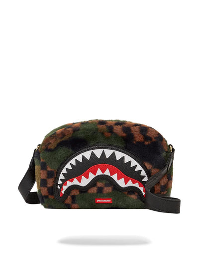 BIG SKY FUR SHARK MESSENGER BRICK BAG | Sprayground Recommended