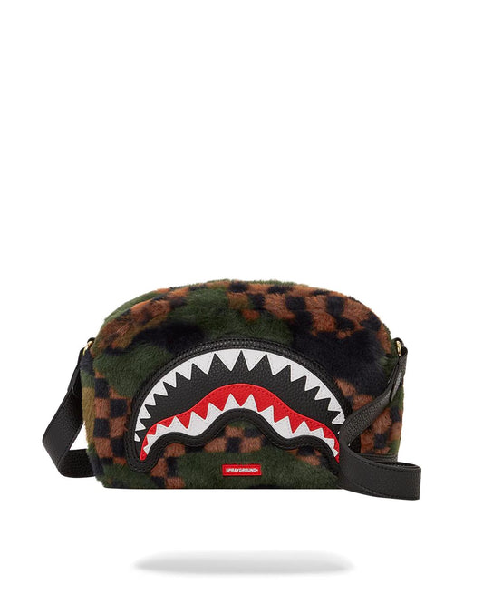 BIG SKY FUR SHARK MESSENGER BRICK BAG | Sprayground Recommended