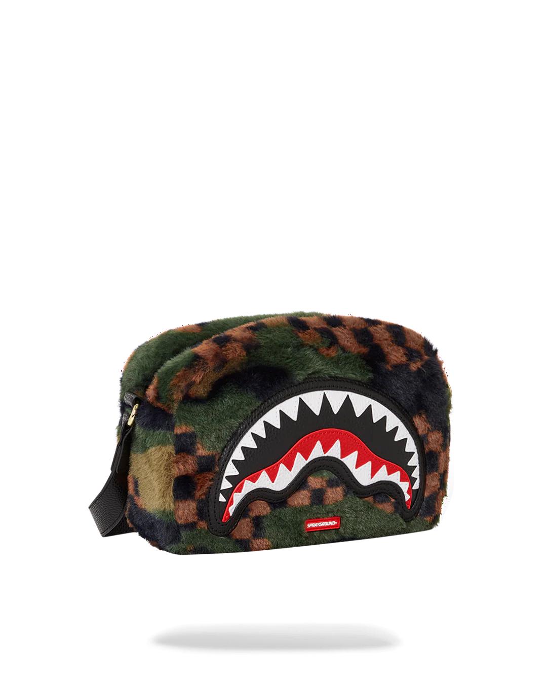 BIG SKY FUR SHARK MESSENGER BRICK BAG | Sprayground Recommended