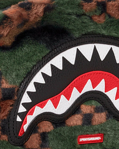 BIG SKY FUR SHARK MESSENGER BRICK BAG | Sprayground Recommended