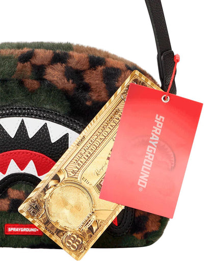 BIG SKY FUR SHARK MESSENGER BRICK BAG | Sprayground Recommended