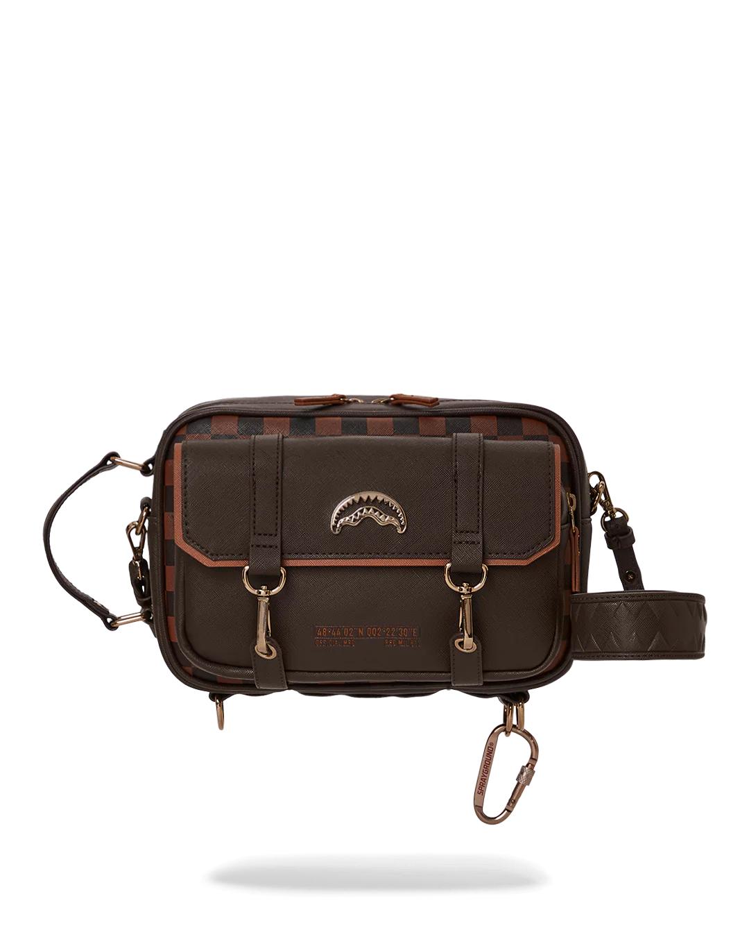 CHECKMATE ROYALE MESSENGER BRICK BAG | Sprayground Exclusive