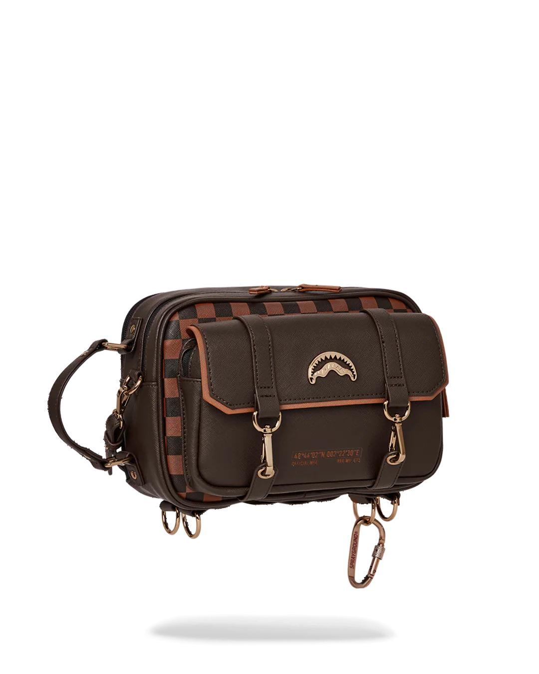 CHECKMATE ROYALE MESSENGER BRICK BAG | Sprayground Exclusive