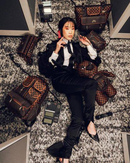 CHECKMATE ROYALE MESSENGER BRICK BAG | Sprayground Exclusive