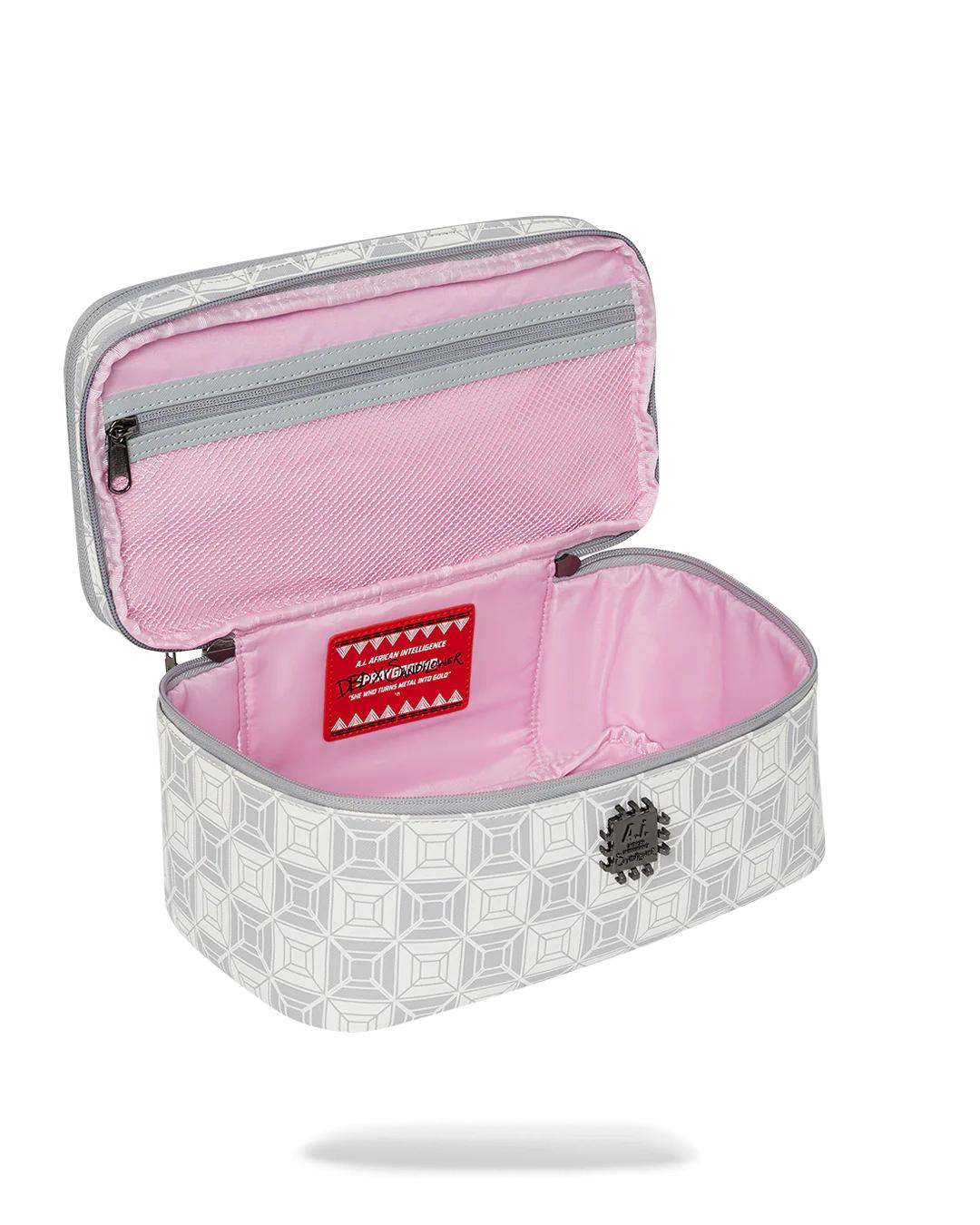 A.I.8 AFRICAN INTELLIGENCE BOOKED & BUSY COSMETIC CASE | Sprayground Signature