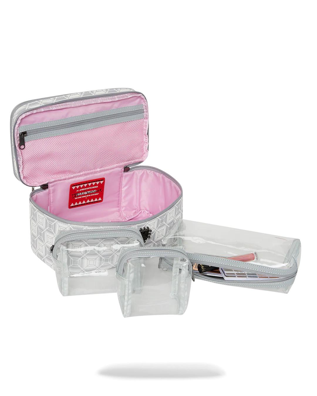 A.I.8 AFRICAN INTELLIGENCE BOOKED & BUSY COSMETIC CASE | Sprayground Signature