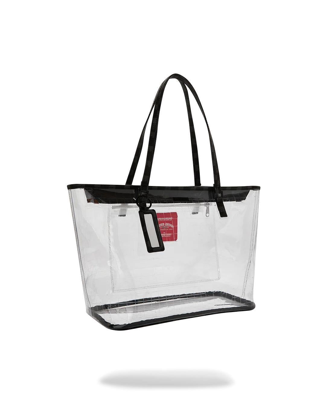 FULLY CLEAR SHARKS IN PARIS TOTE | Sprayground Everyday