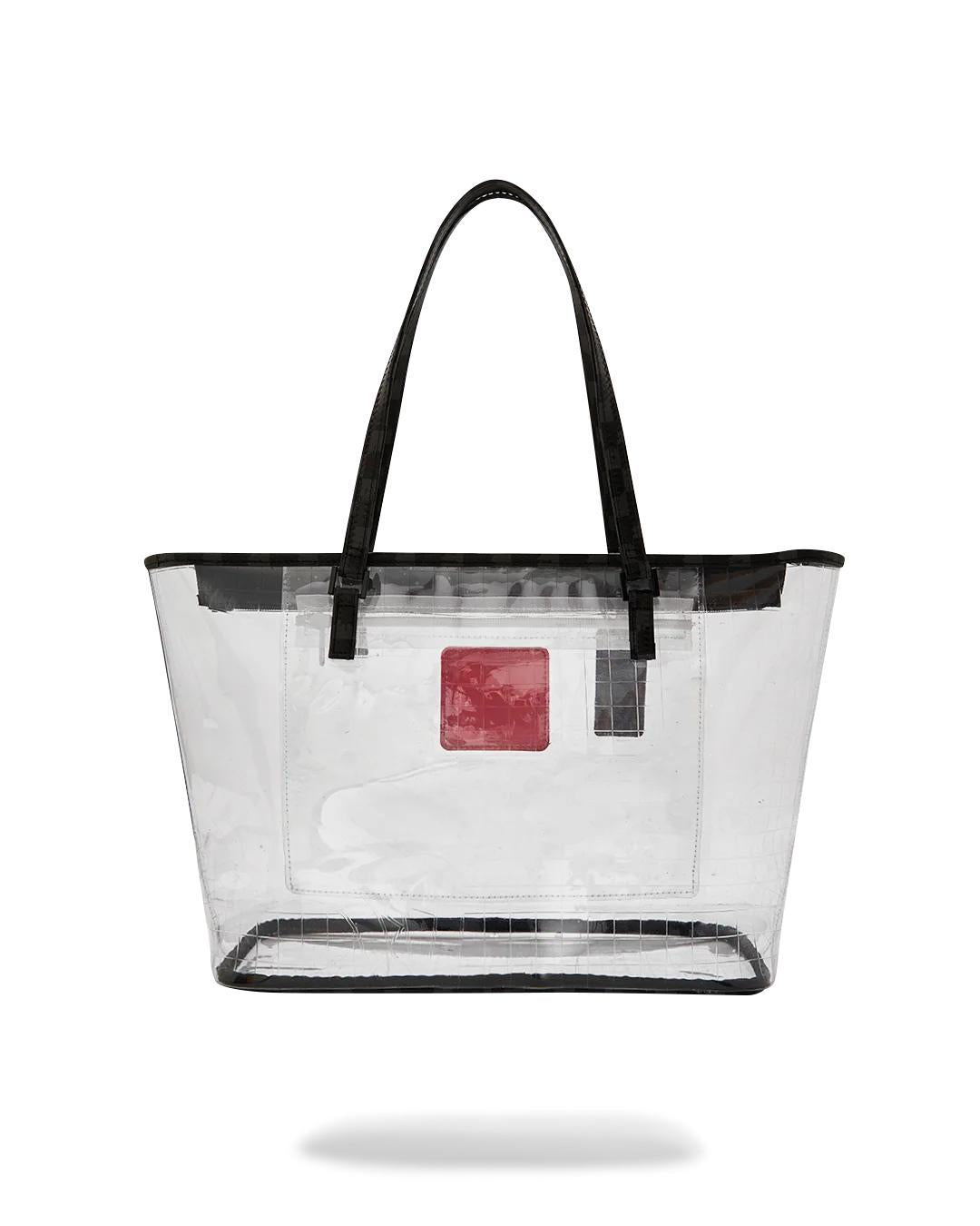 FULLY CLEAR SHARKS IN PARIS TOTE | Sprayground Everyday