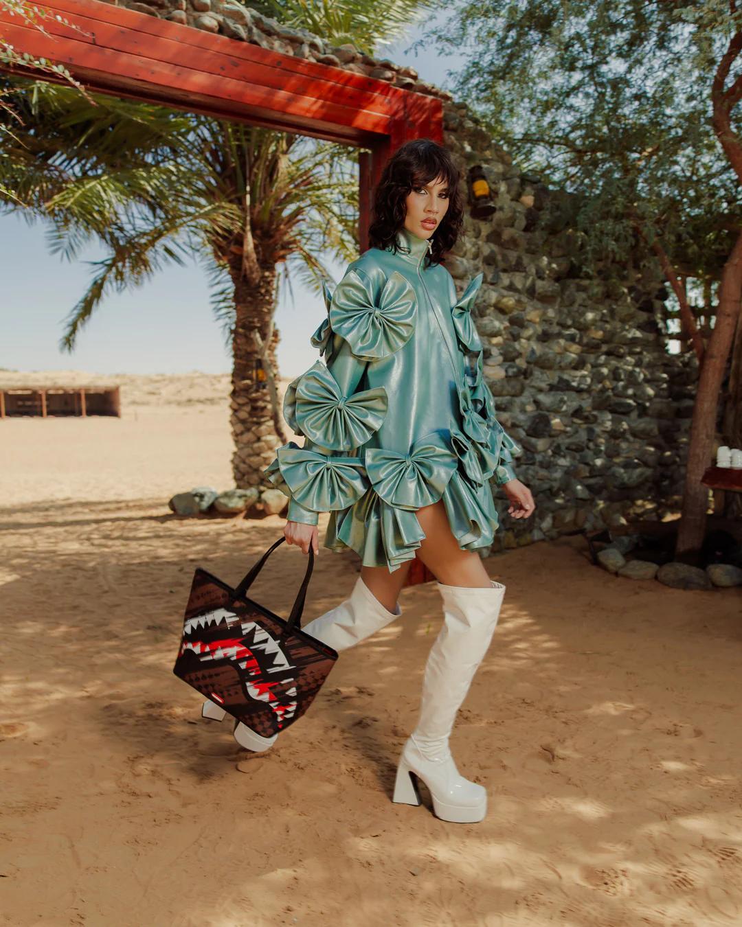 SHARKS IN PARIS NIGHT DRIFT TOTE | Sprayground Premium