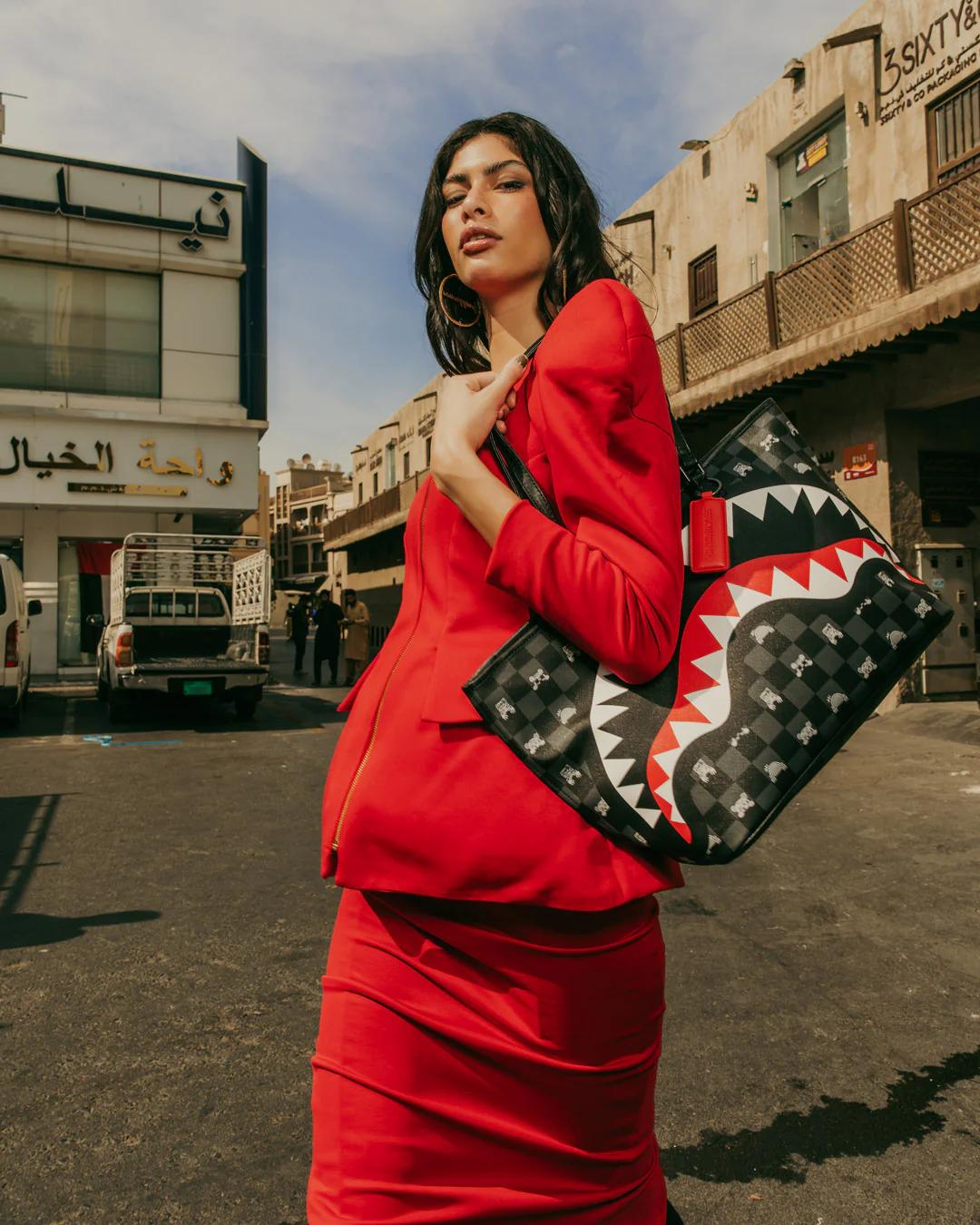 SHARK MOB HIDEOUT TOTE | Sprayground Popular