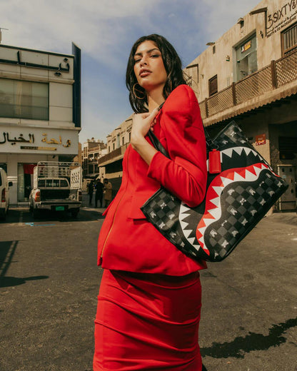 SHARK MOB HIDEOUT TOTE | Sprayground Popular