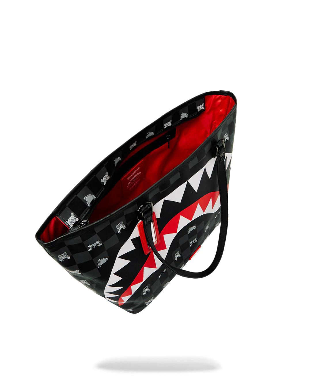 SHARK MOB HIDEOUT TOTE | Sprayground Popular