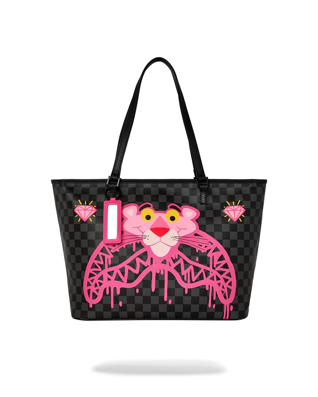 PINK PANTHER DIAMOND SHARK TOTE | Sprayground Trending