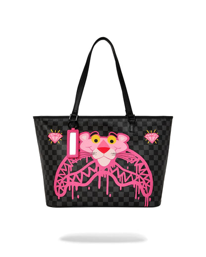 PINK PANTHER DIAMOND SHARK TOTE | Sprayground Trending