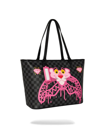 PINK PANTHER DIAMOND SHARK TOTE | Sprayground Trending