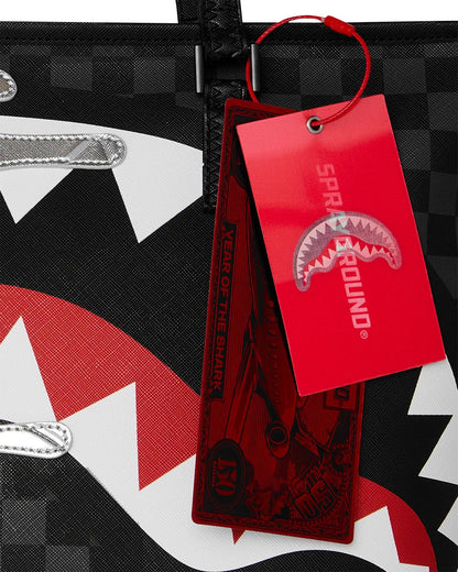 CHROME SPECTRE TOTE | Sprayground Recommended
