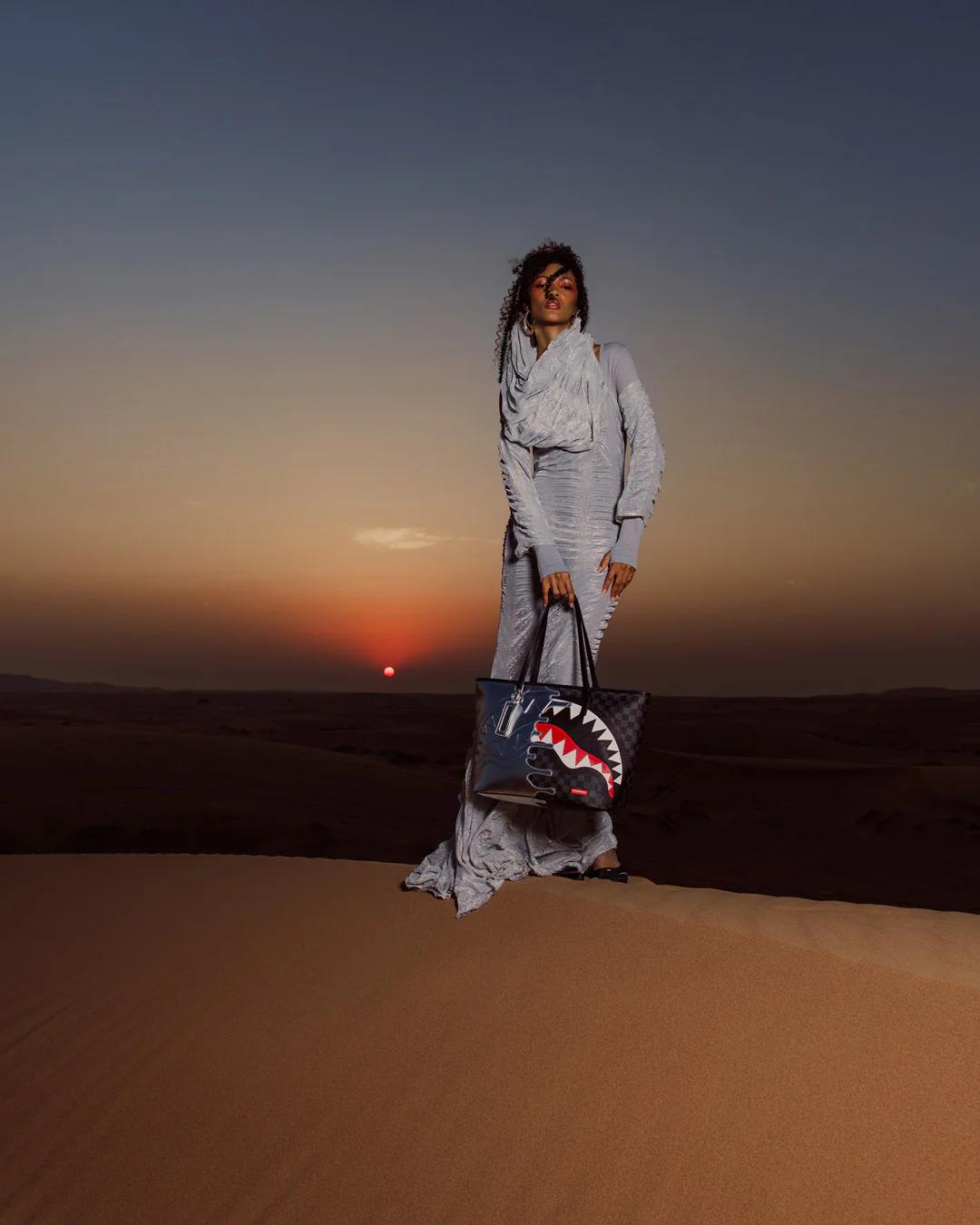 CHROME SPECTRE TOTE | Sprayground Recommended