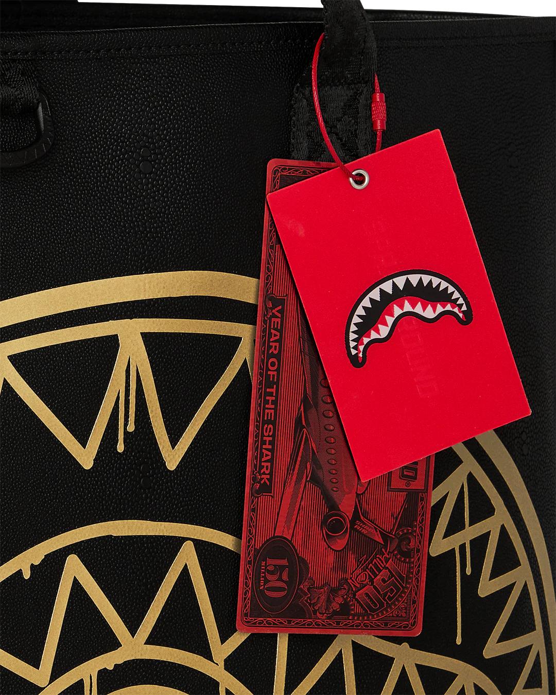 GOLD FANG BEACH TOTE | Sprayground Signature
