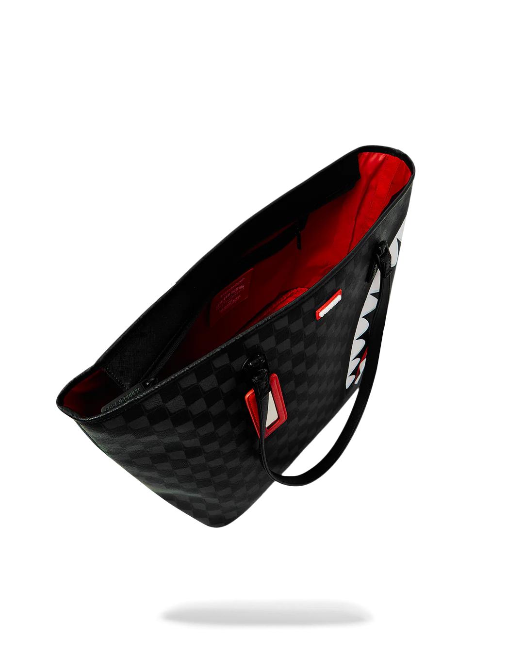 SHARKS IN PARIS HYPER PUFF TOTE | Sprayground Classic