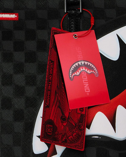 SHARKS IN PARIS HYPER PUFF TOTE | Sprayground Classic