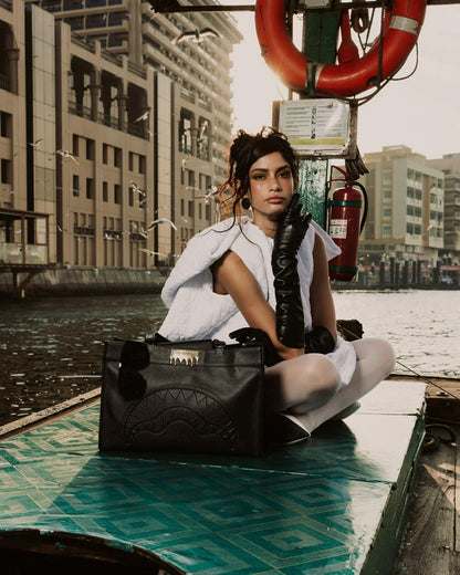 GOLD BRICK DRIP TORTUGA TOTE | Sprayground Essential