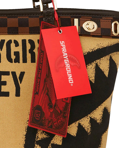 SPRAYGROUND MONEY BAG TOTE | Sprayground Great Value