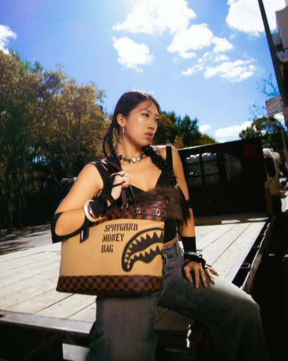 SPRAYGROUND MONEY BAG TOTE | Sprayground Great Value