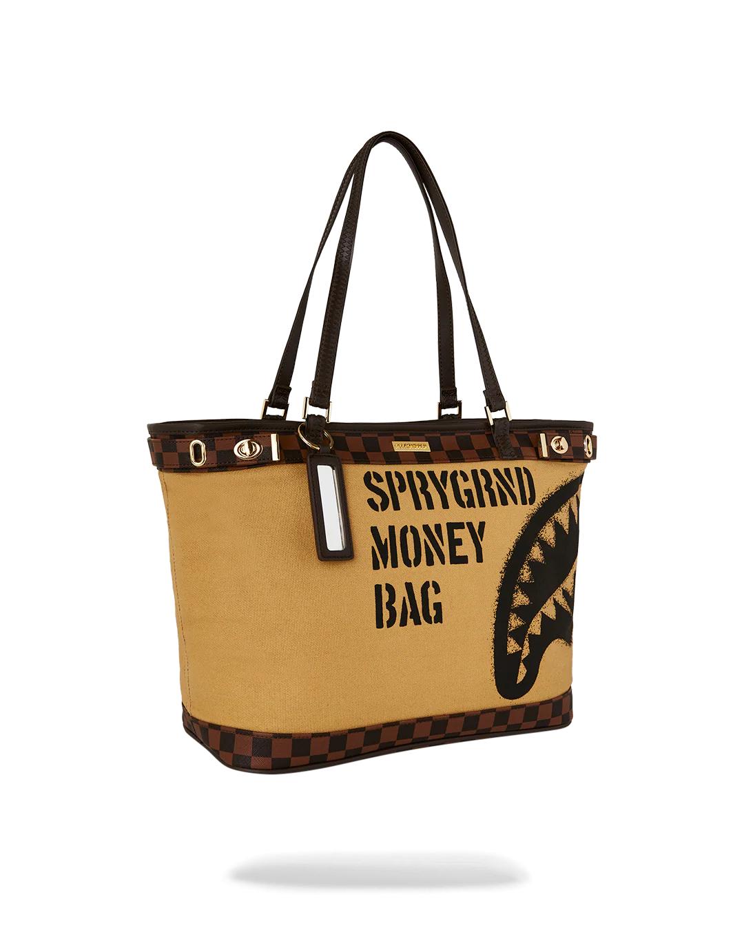 SPRAYGROUND MONEY BAG TOTE | Sprayground Great Value