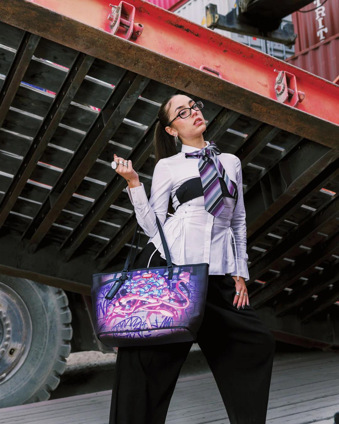 PINK PANTHER DIAMOND HEIST TOTE | Sprayground Quality