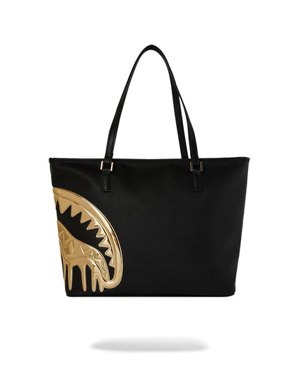 GOLDHEART SHARK DRIP TOTE | Sprayground Trending