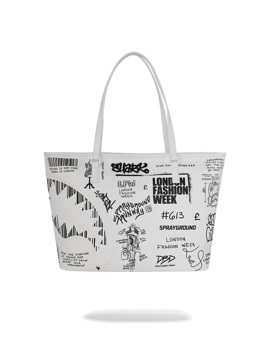 LONDON FASHION WEEK DESIGNER DREAMS TOTE | Sprayground Everyday