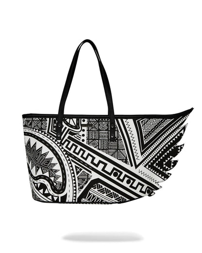 A.I. AFRICAN INTELLIGENCE THE SKYHAWK WING TOTE - SANDFLOWER COLLAB | Sprayground Essential