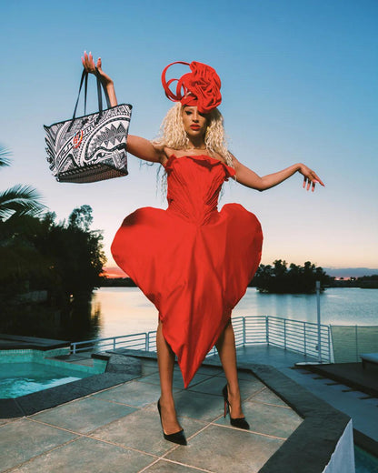 A.I. AFRICAN INTELLIGENCE THE SKYHAWK WING TOTE - SANDFLOWER COLLAB | Sprayground Essential