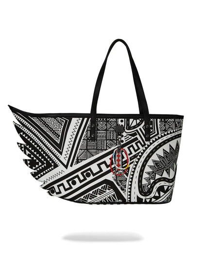 A.I. AFRICAN INTELLIGENCE THE SKYHAWK WING TOTE - SANDFLOWER COLLAB | Sprayground Essential