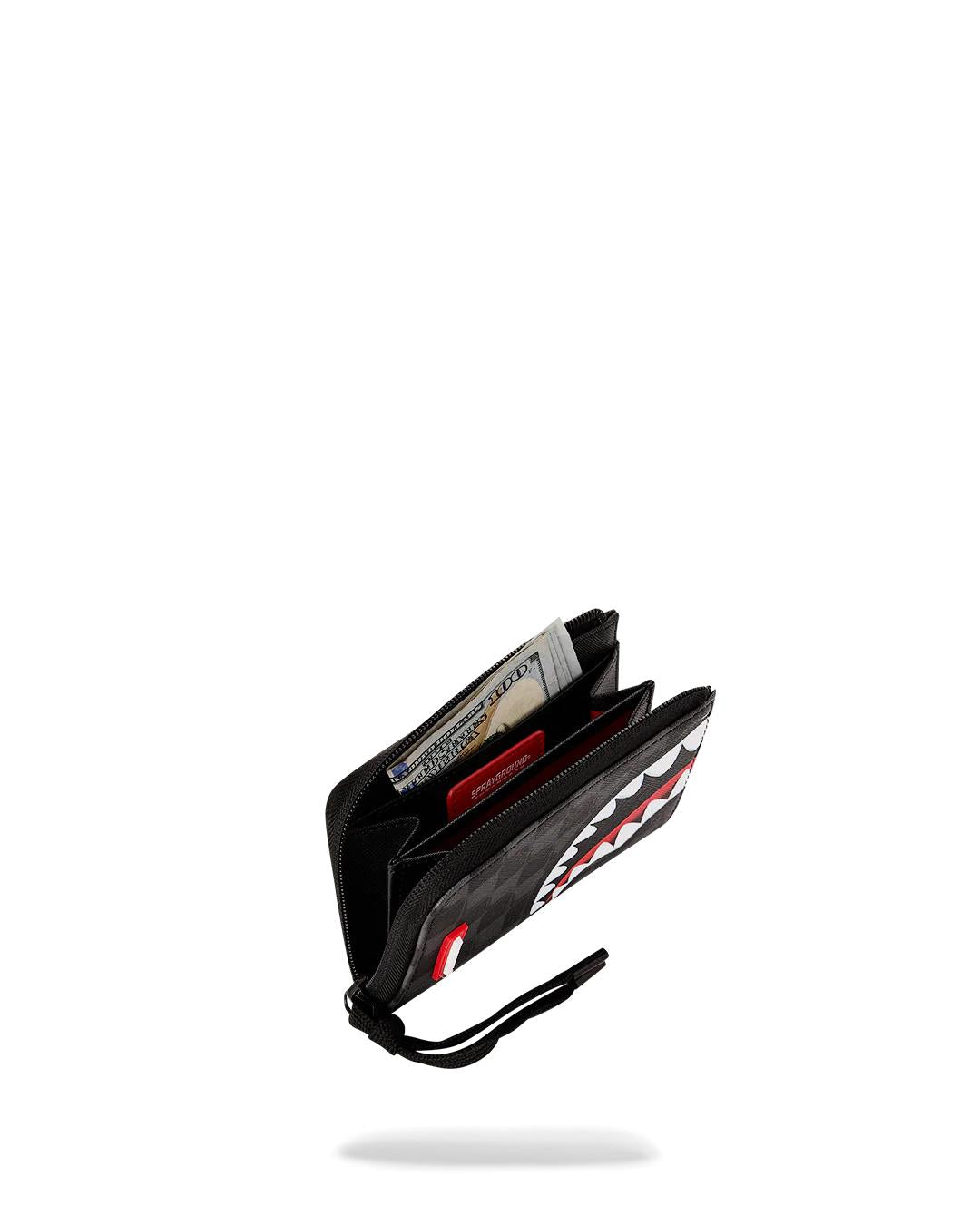 SHARKS IN PARIS HYPER PUFF WALLET | Sprayground Recommended