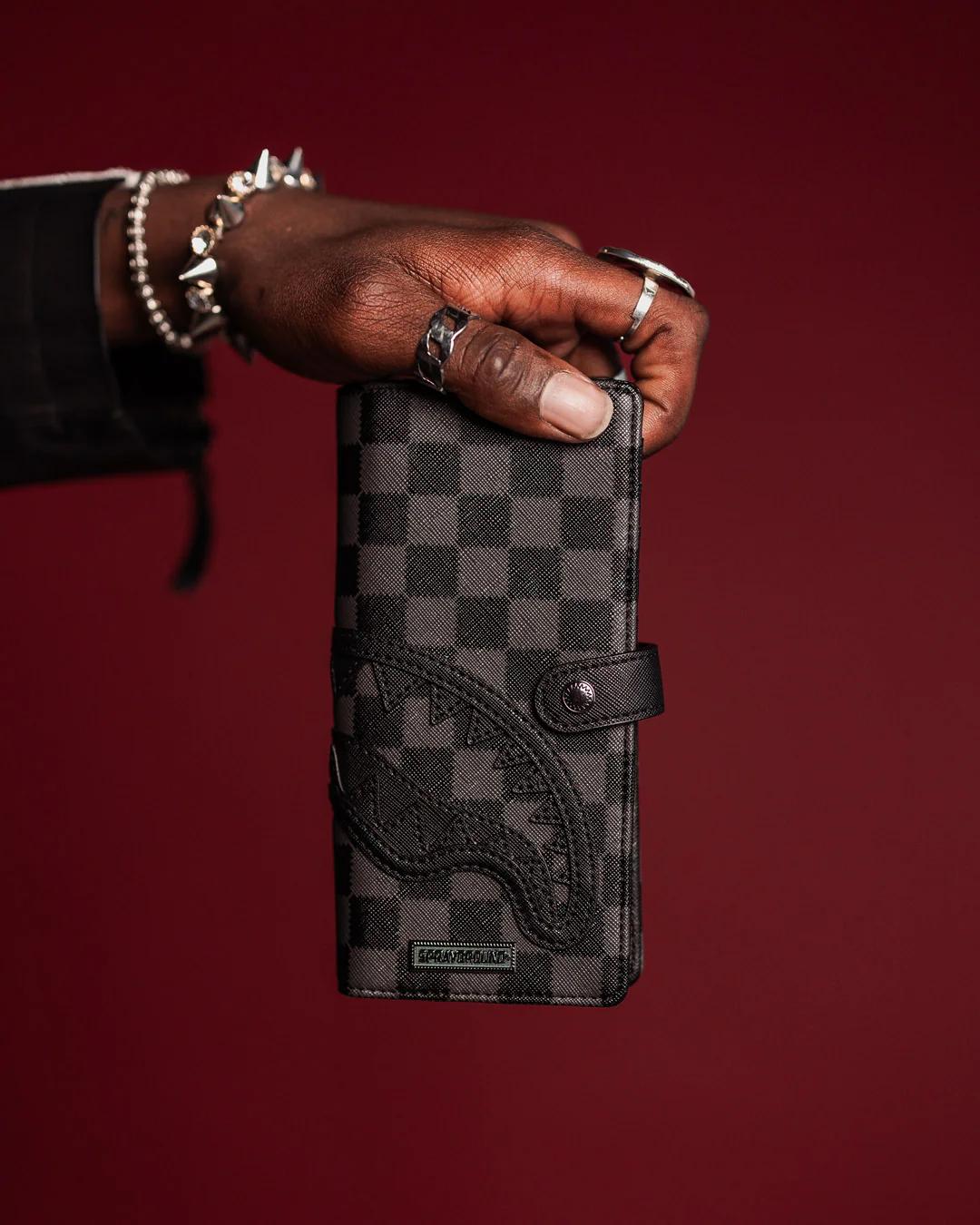 MIDNIGHT CHATEAU SINGLE-FOLD WALLET | Sprayground New