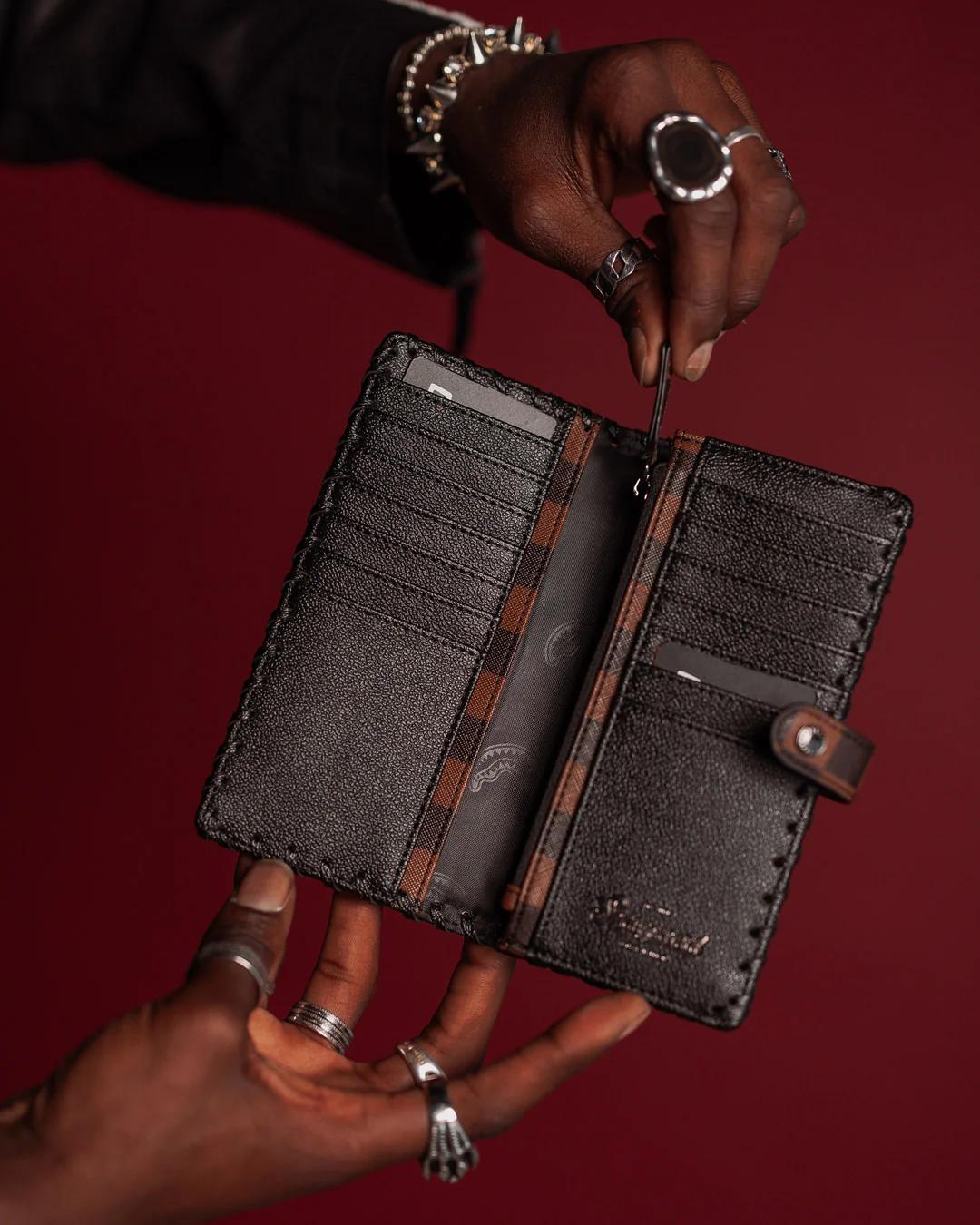 CHECKPOINT ROYALE SINGLE-FOLD WALLET | Sprayground Trending